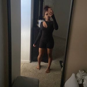 Long sleeve jumpsuit- naked wardrobe